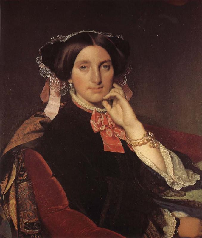 Jean-Auguste Dominique Ingres Lady of Henli oil painting image